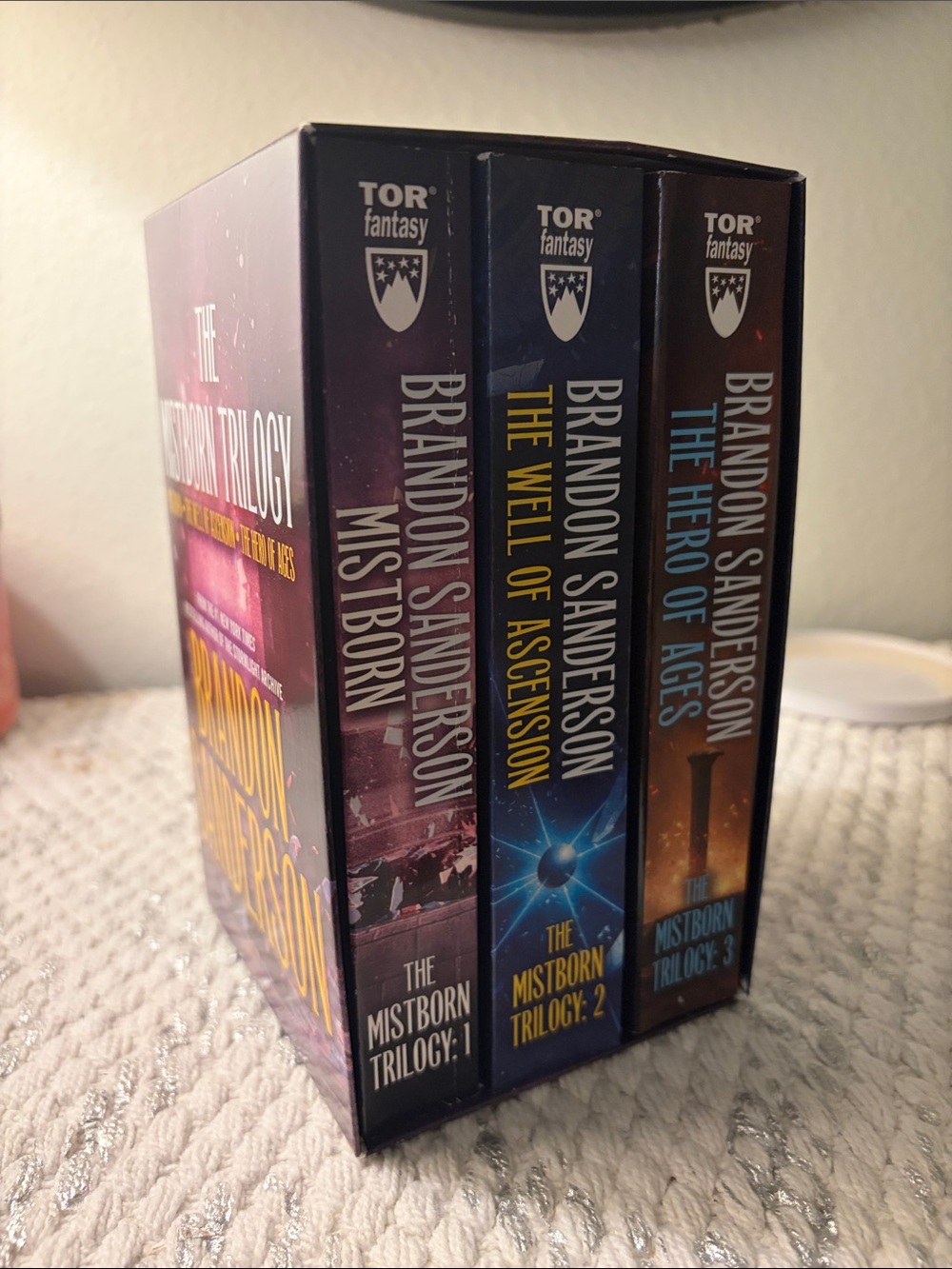 Mistborn Trilogy Box Set - Gently Used, Like New